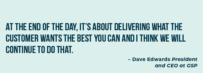 At the end of the day, it’s about delivering what the customer wants the best you can and I think we will continue to...
