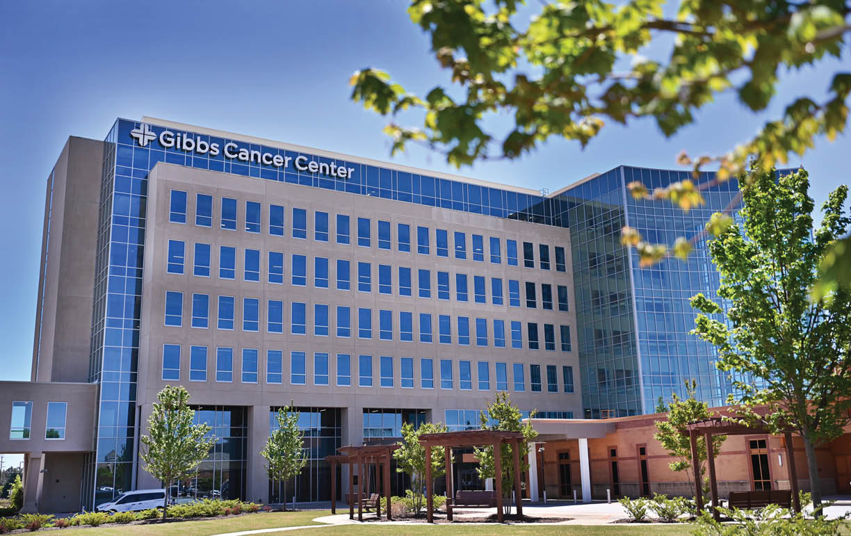 Gibbs Cancer Center at Pelham Medical Center in Greer, April 11, 2023.