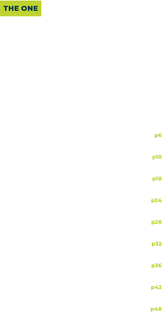 the one table of contents Ready for the Future p6 It’s Electric p10 The Penny in Action p18 Get To Know InTheBurg p24...