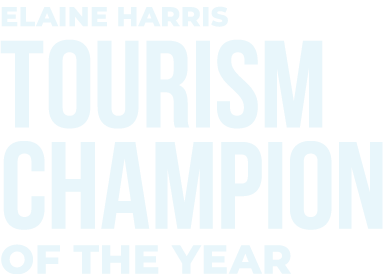 ELAINE HARRIS TOURISM CHAMPION OF THE YEAR