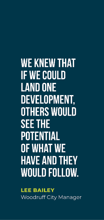 We knew that if we could land one development, others would see the potential of what we have and they would follow. ...