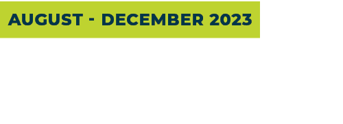 August December 2023 new members