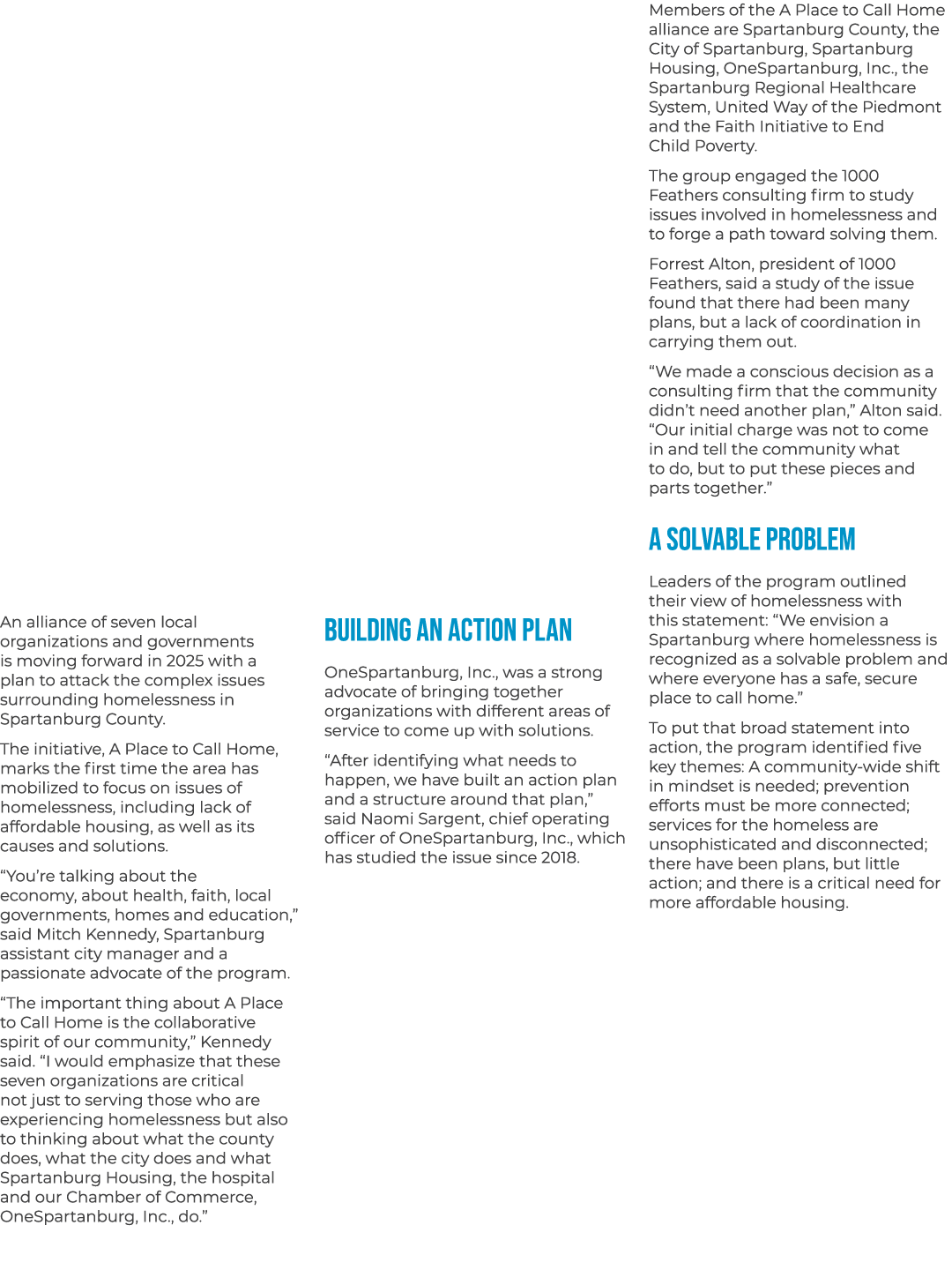 An alliance of seven local organizations and governments is moving forward in 2025 with a plan to attack the complex ...