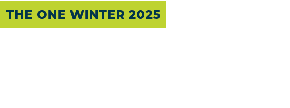 THE ONE WINTER 2025 BUILDING ON A STRONG YEAR COUNTYWIDE