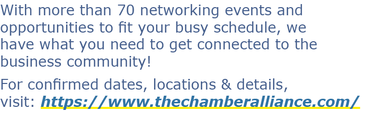 With more than 70 networking events and opportunities to fit your busy schedule, we have what you need to get connect...