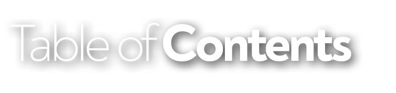 Table of Contents