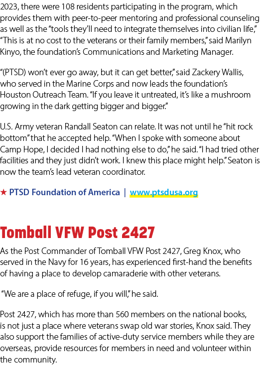 2023, there were 108 residents participating in the program, which provides them with peer to peer mentoring and prof...