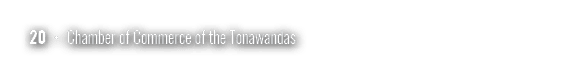 20 • Chamber of Commerce of the Tonawandas