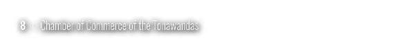 8 • Chamber of Commerce of the Tonawandas