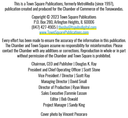 This is a Town Square Publications, formerly MetroMedia (since 1997), publication created and produced for the Chambe...