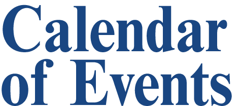 Calendar of Events