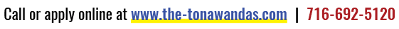 Call or apply online at www.the tonawandas.com | 716 692 5120