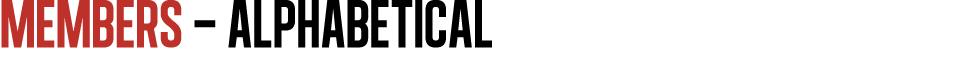 members Alphabetical