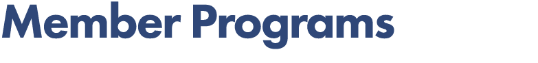 Member Programs