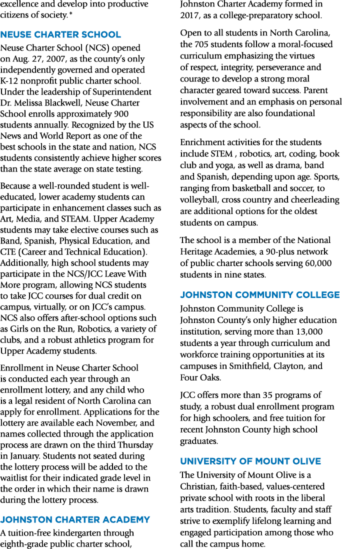 excellence and develop into productive citizens of society.* Neuse Charter School Neuse Charter School (NCS) opened o...