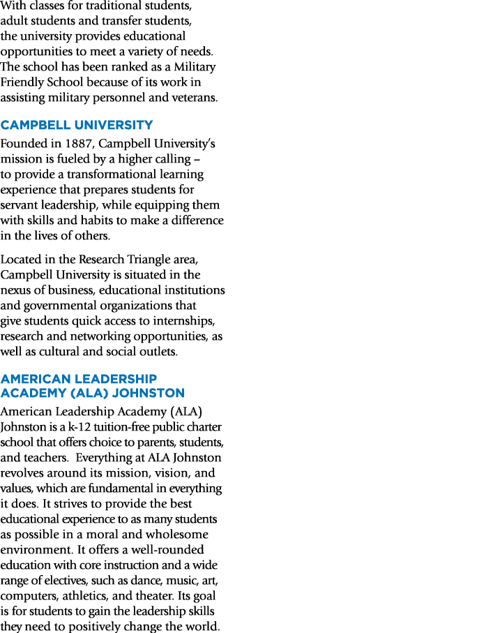 With classes for traditional students, adult students and transfer students, the university provides educational oppo...