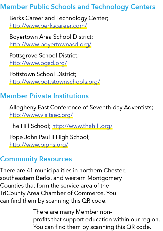 Member Public Schools and Technology Centers Berks Career and Technology Center; http://www.berkscareer.com/ Boyertow...