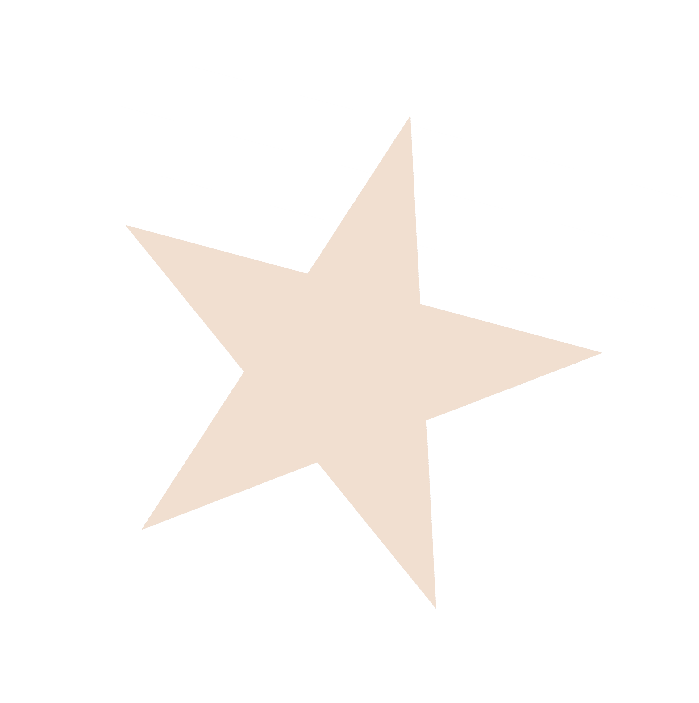 A blue star with a white outline. AI generated content