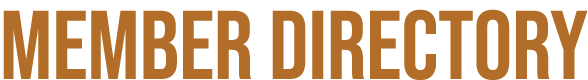 MEMBER DIRECTORY