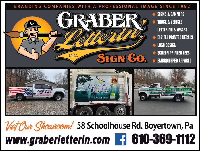 A sign company's advertisement featuring a man holding a baseball bat. AI generated content