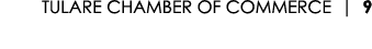 TULARE CHAMBER OF COMMERCE   9