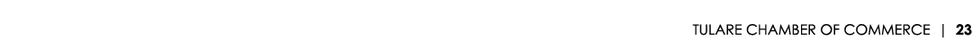 TULARE CHAMBER OF COMMERCE | 23
