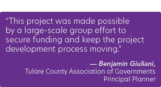 “This project was made possible by a large scale group effort to secure funding and keep the project development proc...