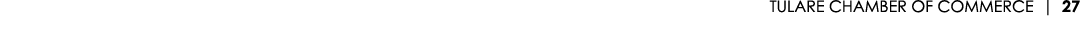 TULARE CHAMBER OF COMMERCE | 27