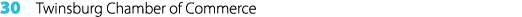 30 Twinsburg Chamber of Commerce