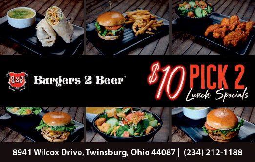 Burgers 2 beer 3.62 x 2.75. Description generated by AI