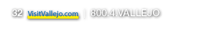 32 VisitVallejo.com | 800.4.VALLEJO