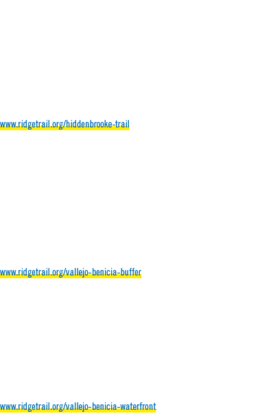 Hiddenbrooke Trail Part of the 550 mile Bay Area Ridge Trail, these rolling grasslands offer expansive views of San F...