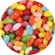 colorful jelly beans for background use
