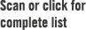 Scan or click for complete list