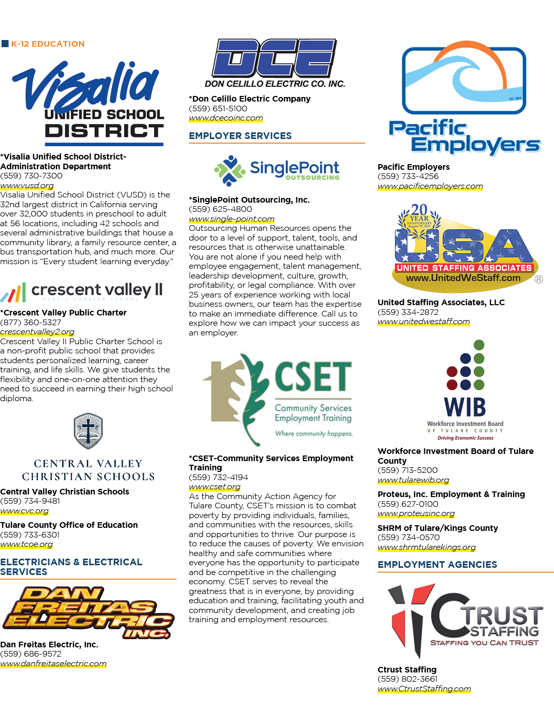 ■ K 12 Education *Visalia Unified School District￼ Administration Department (559) 730 7300 www.vusd.org Visalia Unif...