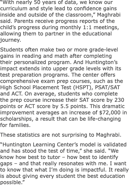 “With nearly 50 years of data, we know our curriculum and style lead to confidence gains inside and outside of the cl...