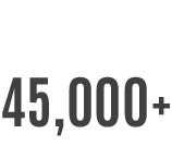 45,000+