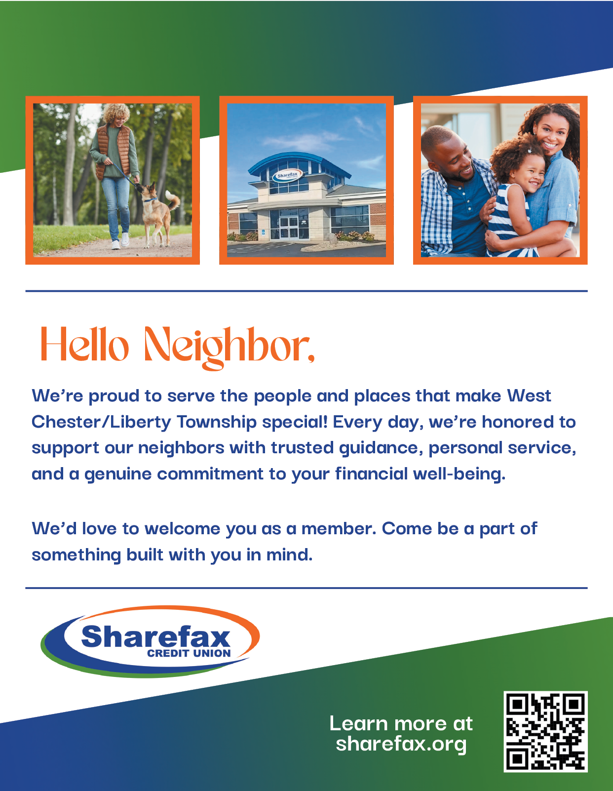 A flyer for ShareFax. Description generated by AI