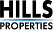 A logo for Hills Properties. Description generated by AI