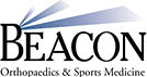 A logo for Beacon Orthopaedics and Sports Medicine. Description generated by AI