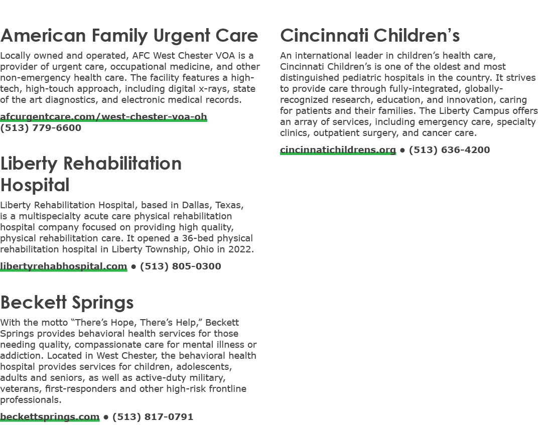 American Family Urgent Care Locally owned and operated, AFC West Chester VOA is a provider of urgent care, occupation...