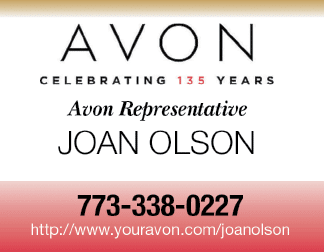 A woman named Joan Olson is being celebrated for 13 years of service as an Aveda representative. AI generated content