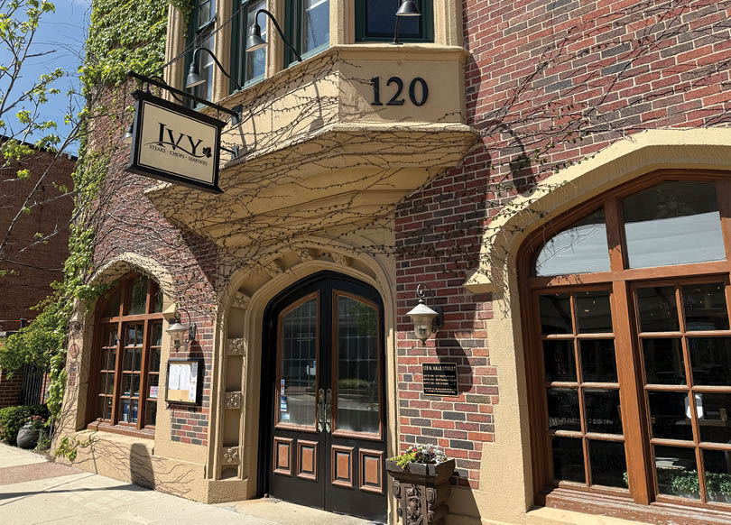 The Ivy Restaurant in downtown Wheaton Friday, May 9, 2025.
