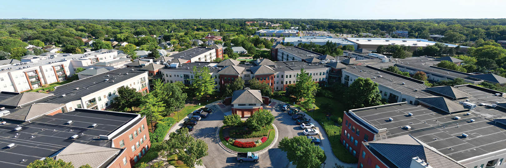 Wyndemere retirement home Wheaton for special Welcome Home Chamber of Commerce publication.