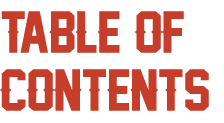 table of contents