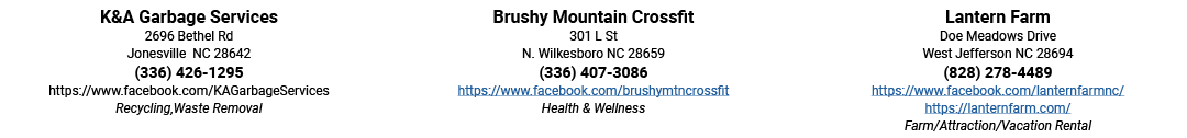 K&A Garbage Services 2696 Bethel Rd Jonesville NC 28642 (336) 426 1295 https://www.facebook.com/KAGarbageServices Rec...