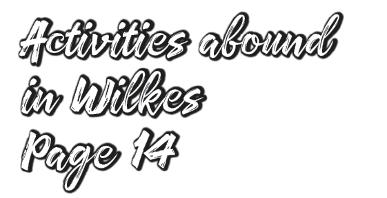Activities abound in Wilkes Page 14