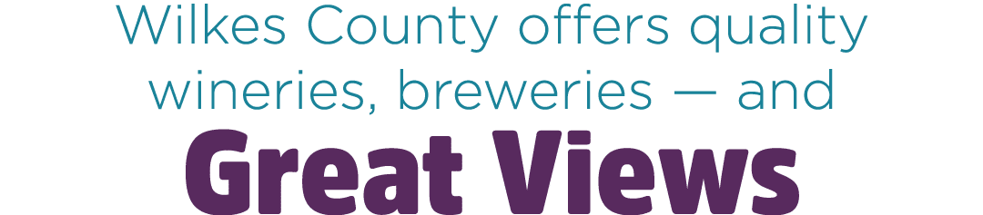 Wilkes County offers quality wineries, breweries — and Great Views