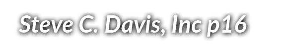 Steve C. Davis, Inc p16