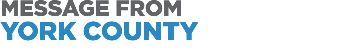 Message from York County